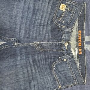 Cinch Dark Blue Denim Jeans